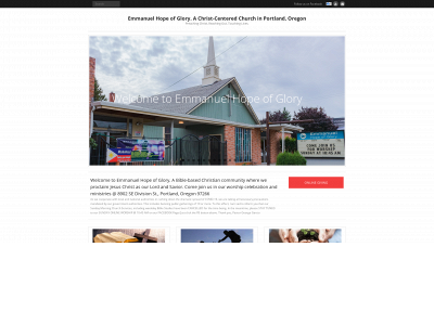 emmanuelhopeofglory.org snapshot