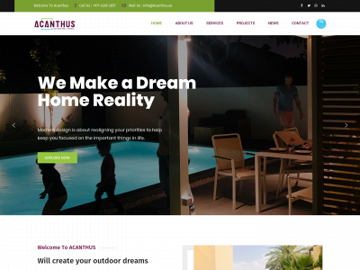 acanthus.ae snapshot