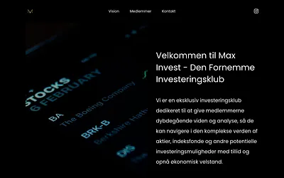 maxinvest.money snapshot