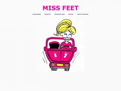 missfeet.nl snapshot
