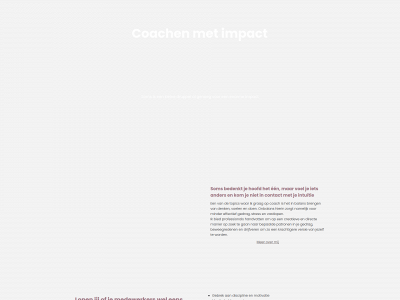 coachenmetimpact.nl snapshot