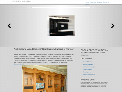 ptydesigngroup.com snapshot