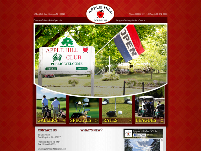 applehillgolf.com snapshot
