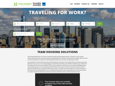 www.teamhousing.com snapshot