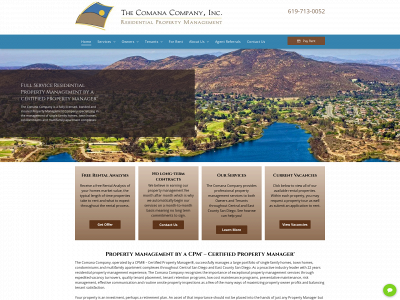 www.comanacompany.com snapshot