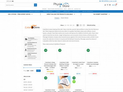 calorderm.com snapshot