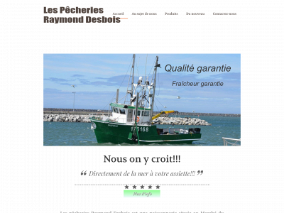lespecheriesraymonddesbois.com snapshot