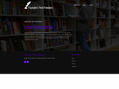 foundersfirstfreedom.org snapshot