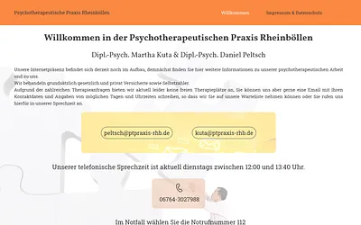 ptpraxis-rhb.de snapshot