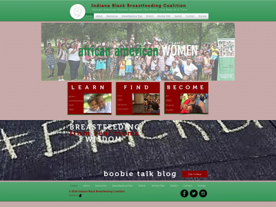 indianablackbreastfeedingcoalition.com snapshot
