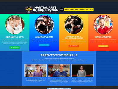 martialartsinternational.com snapshot