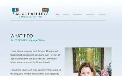 alicepashley.com snapshot