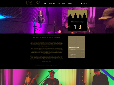 band-dauw.nl snapshot