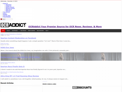 ocraddict.com snapshot
