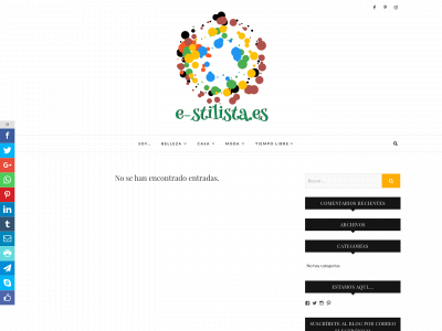 e-stilista.es snapshot