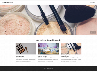 beautywhite.se snapshot