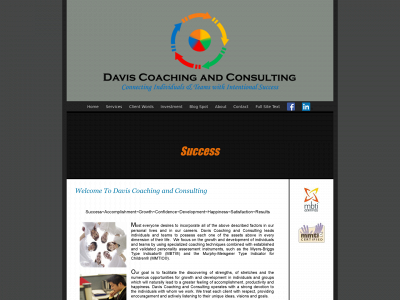 daviscoachingconsulting.com snapshot