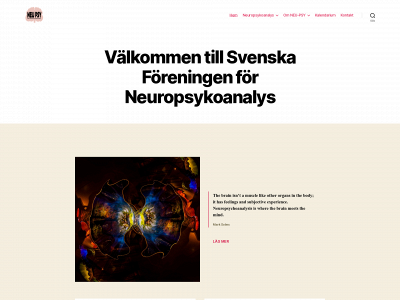 neuropsykoanalys.se snapshot