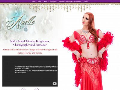 arielledance.com snapshot
