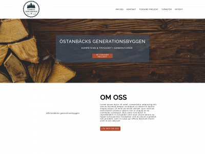 ostanbacksgenerationsbyggen.se snapshot
