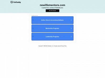 newlifementors.com snapshot