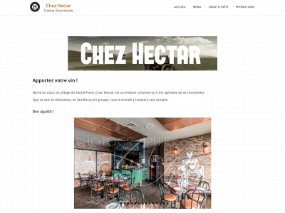 chezhectar.ca snapshot