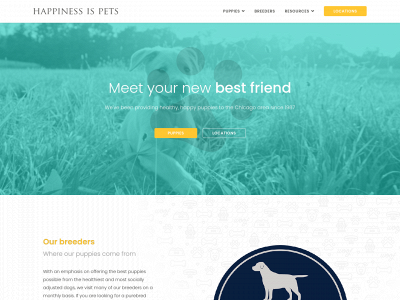 happinessispets.com snapshot