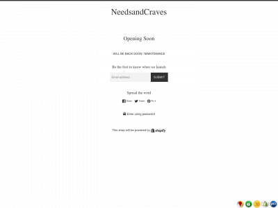 needsandcraves.com snapshot