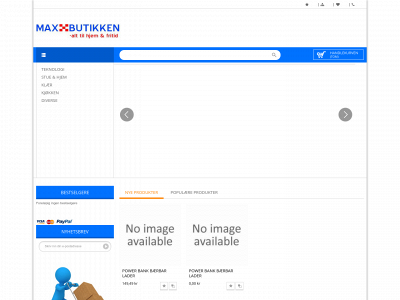 maxbutikken.no snapshot