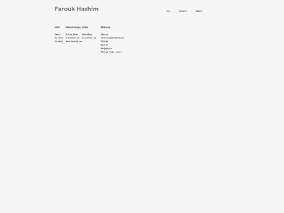 hashim.se snapshot