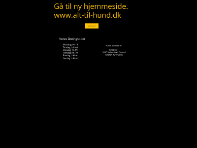 rigtighundemad-vallensbaek.dk snapshot