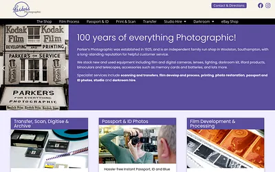 parkers-photo.com snapshot