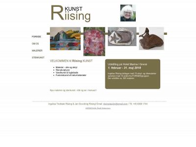 riisingkunst.dk snapshot