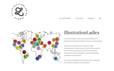 illustrationladies.com snapshot