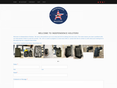 independenceholsters.com snapshot