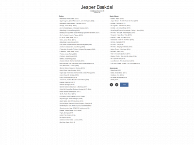 jesperbaekdal.dk snapshot