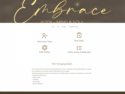 embracebodymindsoul.dk snapshot