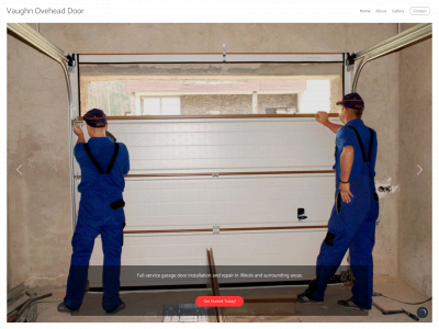 www.vaughnoverheaddoors.com snapshot
