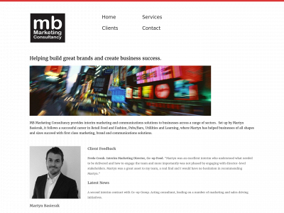mbmarketingconsultancy.co.uk snapshot