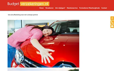 budgetverzekeringen.nl snapshot