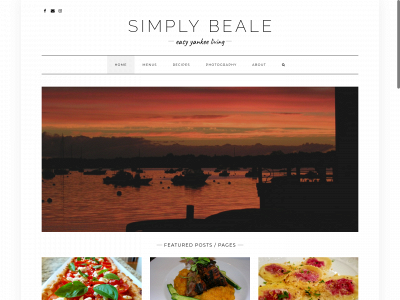 simplybeale.com snapshot
