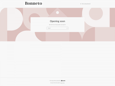 bonneto.com snapshot