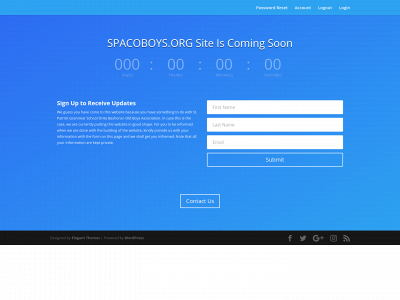 spacoboys.org snapshot