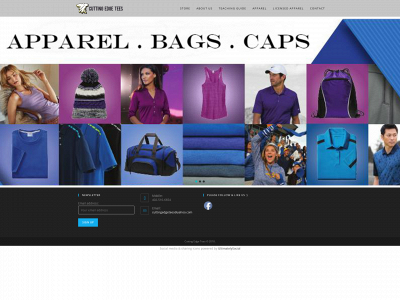 cuttingedgetees.com snapshot