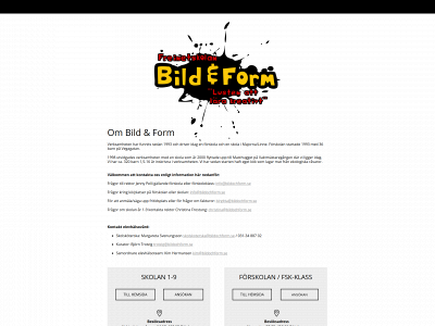 bildochform.se snapshot