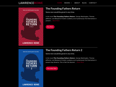 lawrencerowe.com snapshot