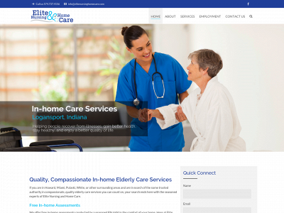 elitenursinghomecare.com snapshot