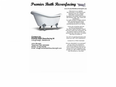 premierbathresurfacingni.com snapshot