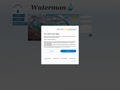 waterman.no snapshot
