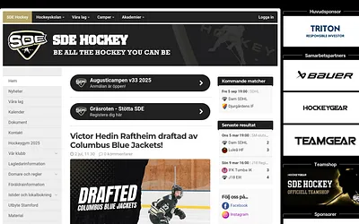 sdehockey.se snapshot